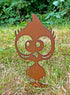 4 Funny Chickens - Metal Sculpture